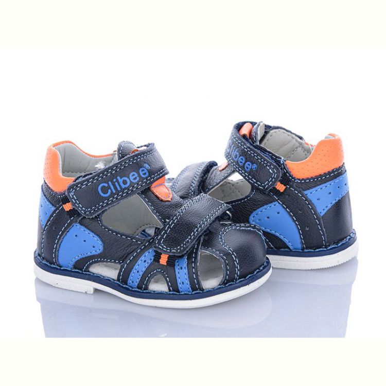 Купить Босоножки Clibee F221 d.blue-orange на obuv-plus.com.ua