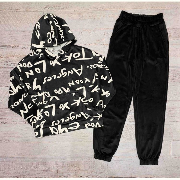 Купить Костюм спорт LiMa kids 2232 black на obuv-plus.com.ua