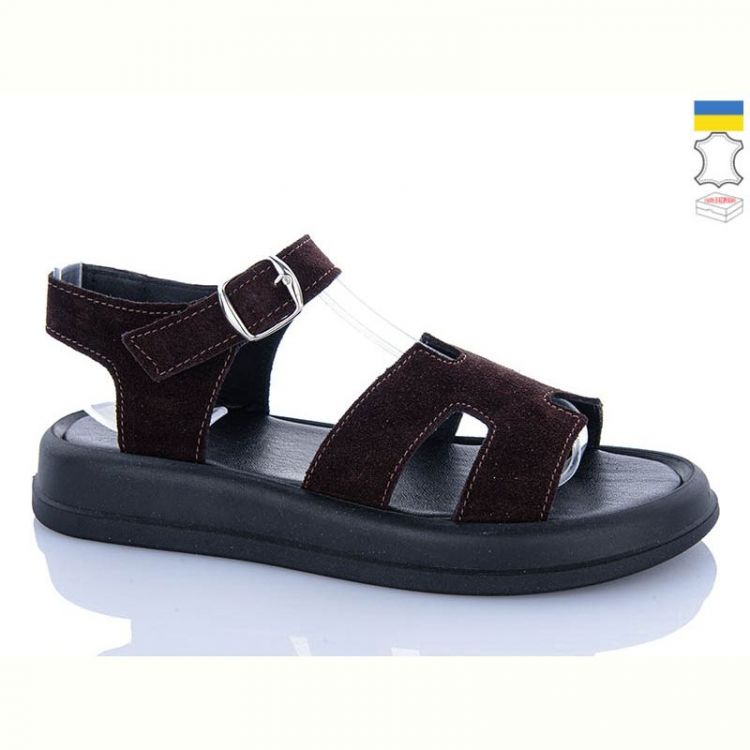 Купить Босоножки Garti 2194 корич замш на obuv-plus.com.ua