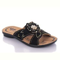 Купить Шлепанцы Malibu Elena 2 black (25-29) на obuv-plus.com.ua