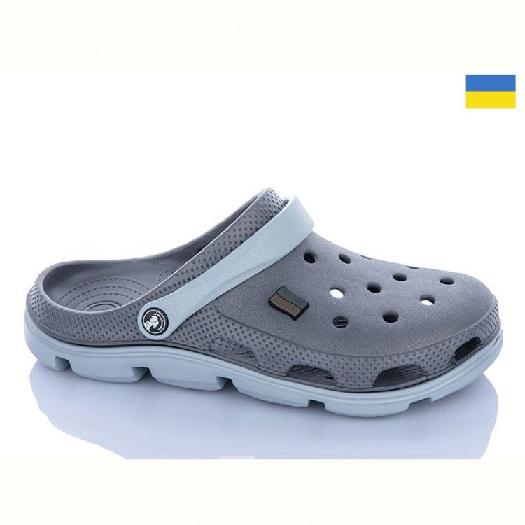 Купить Кроксы Jose Amorales Крокси M368 сірий на obuv-plus.com.ua