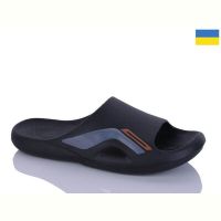 Купить Шлепанцы Demur 6131 чорний на obuv-plus.com.ua