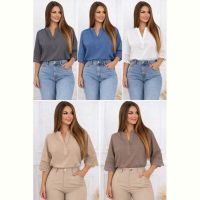 Купить Блузка Elena&Vika 26105 white на obuv-plus.com.ua