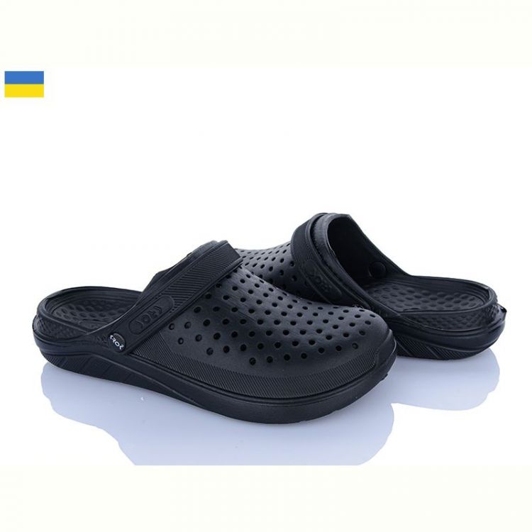 Купить Кроксы Krok KC2268 чорний на obuv-plus.com.ua