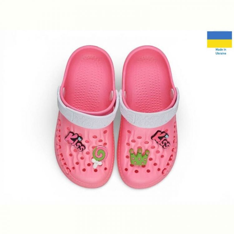 Купить Кроксы Gipanis 009 фуксія на obuv-plus.com.ua