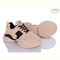 Купить Кроссовки Ailaifa 8110 apricot-black на obuv-plus.com.ua