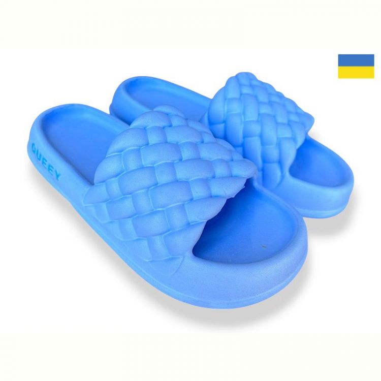 Купить Шлепанцы Verta 2001 блакитний на obuv-plus.com.ua