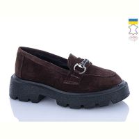 Купить Туфли Garti 425 корич замш на obuv-plus.com.ua
