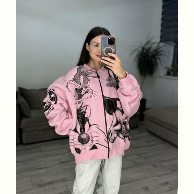 Купить Кофта спорт S.Style 634-1 pink на obuv-plus.com.ua