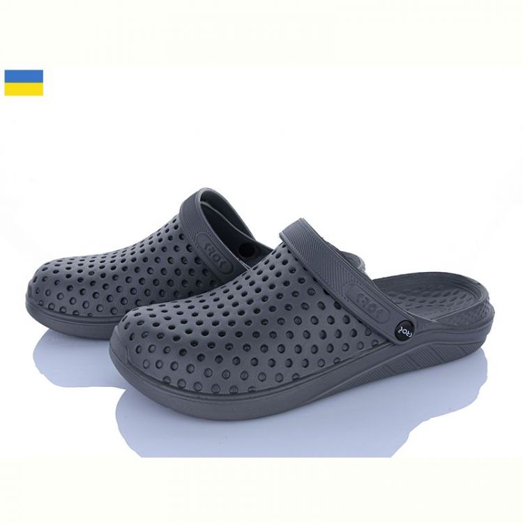 Купить Кроксы Krok KC2268 сірий на obuv-plus.com.ua