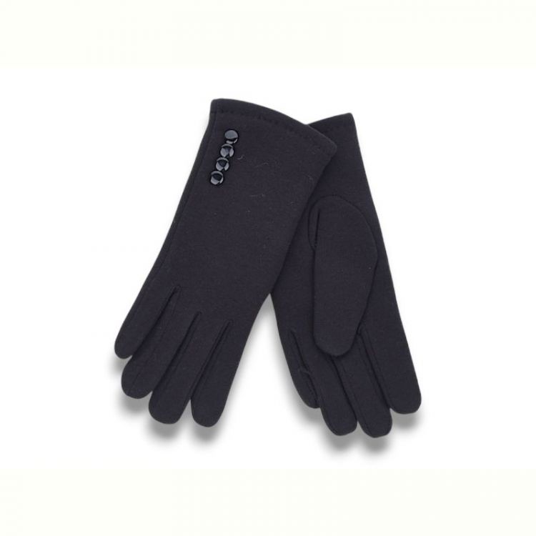 Купить Перчатки КОРОЛЕВА B4-89 black на obuv-plus.com.ua