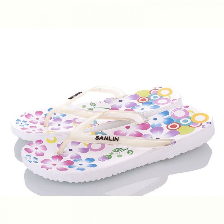 Купить Шлепанцы Sanlin VH56-12 white на obuv-plus.com.ua
