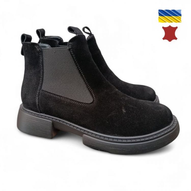 Купить Ботинки DvaShoes LS-2006 black на obuv-plus.com.ua
