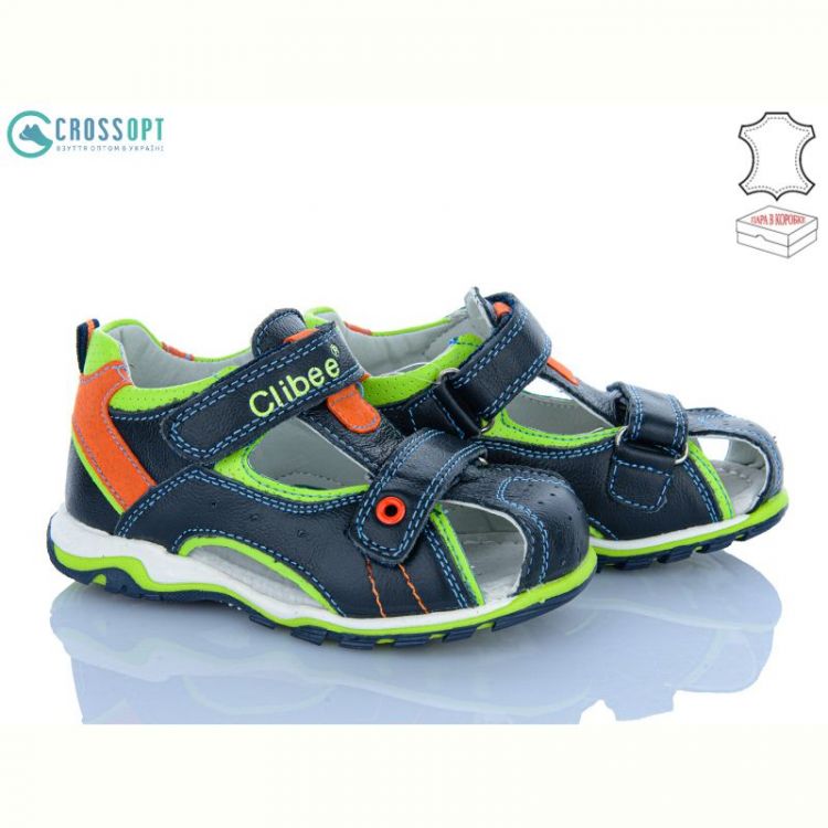 Купить Босоножки Clibee F201 d.blue-a.green на obuv-plus.com.ua