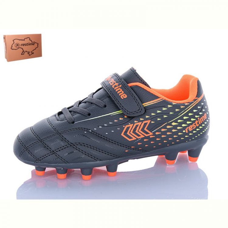 Купить Спорт Restime DDB26713-2 d.grey-salat-orange на obuv-plus.com.ua