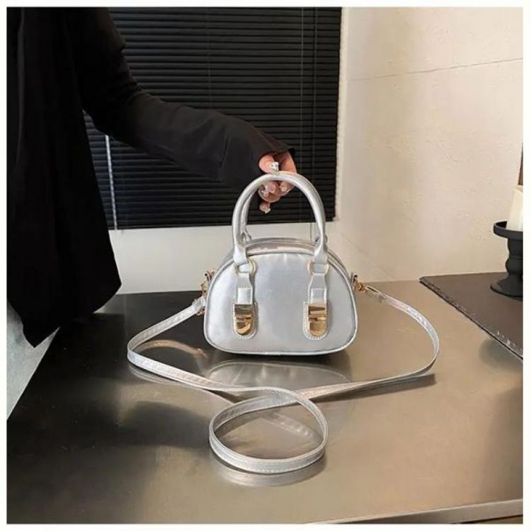 Купить Сумка Fashion Bag B9299-2 silver на obuv-plus.com.ua