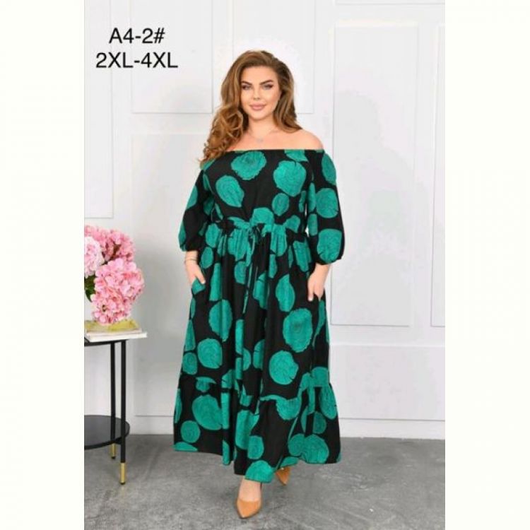 Купить Платье Romeo life A4 green на obuv-plus.com.ua