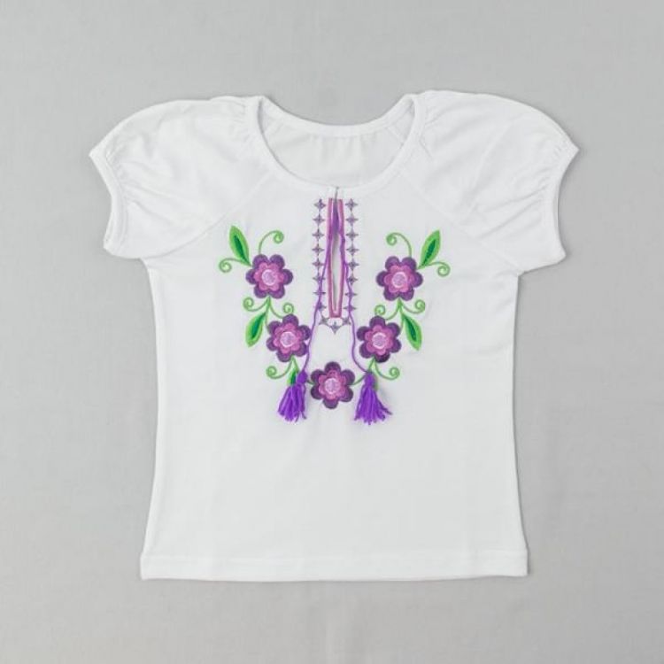 Купить Вышиванка Webi 15-12 white-lilac на obuv-plus.com.ua
