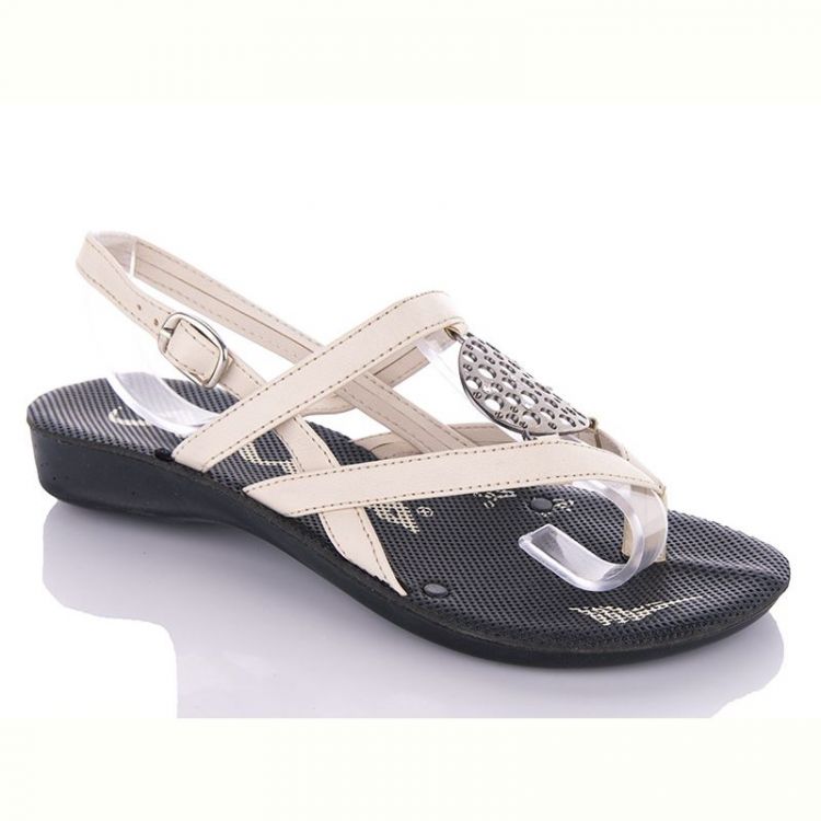 Купить Босоножки Demur W26-Collar beige на obuv-plus.com.ua