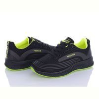 Купить Кроссовки Violeta 197-141 black-green на obuv-plus.com.ua
