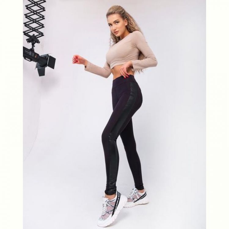 Купить Лосины Sport style 536 black на obuv-plus.com.ua