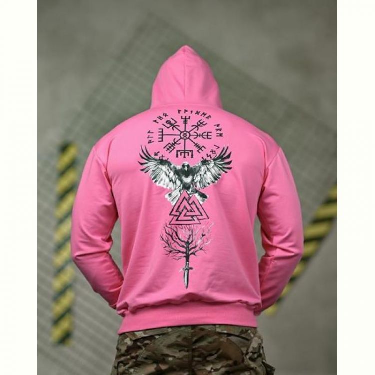 Купить Худи Madoka 1402 pink на obuv-plus.com.ua