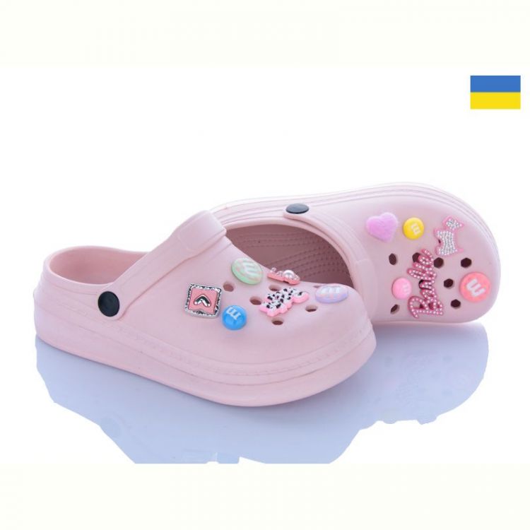 Купить Кроксы Golden Lion 312-4 барбі пудра на obuv-plus.com.ua