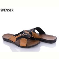 Купить Шлепанцы Spencer 3666 чорний на obuv-plus.com.ua