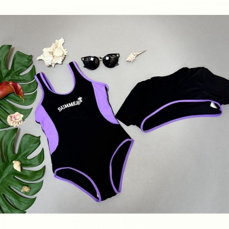 Купить Комплект DFK 1932 black-lilac на obuv-plus.com.ua