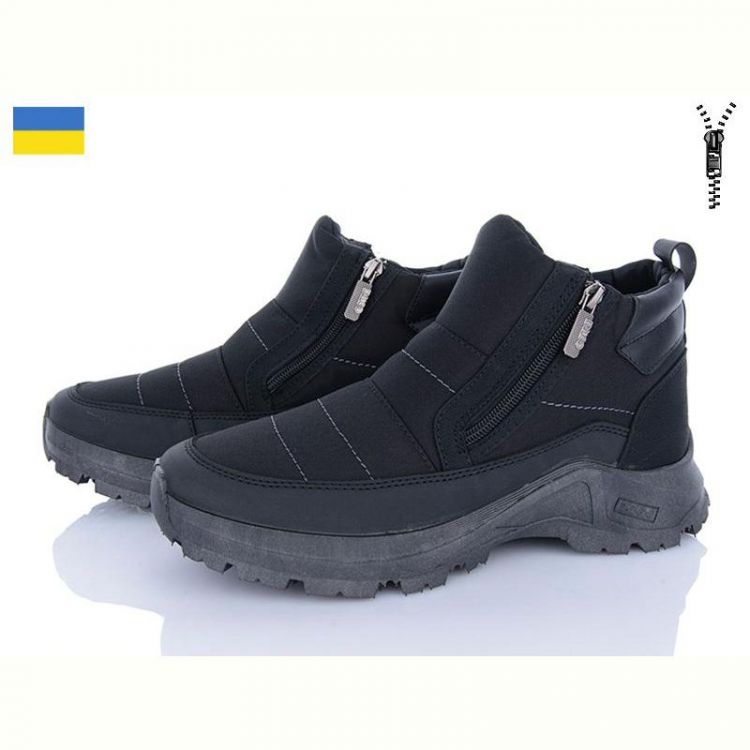 Купить Ботинки Lvovbaza 2804 чорний на obuv-plus.com.ua