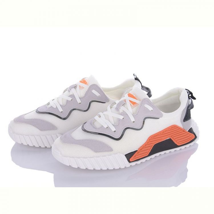 Купить Кроссовки Wonex S24-L1 white-orange на obuv-plus.com.ua