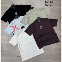 Купить Футболка Minh 60156 black на obuv-plus.com.ua