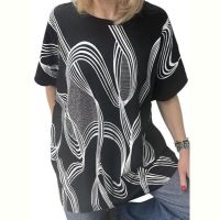Купить Футболка Elena&Vika 26010 black на obuv-plus.com.ua