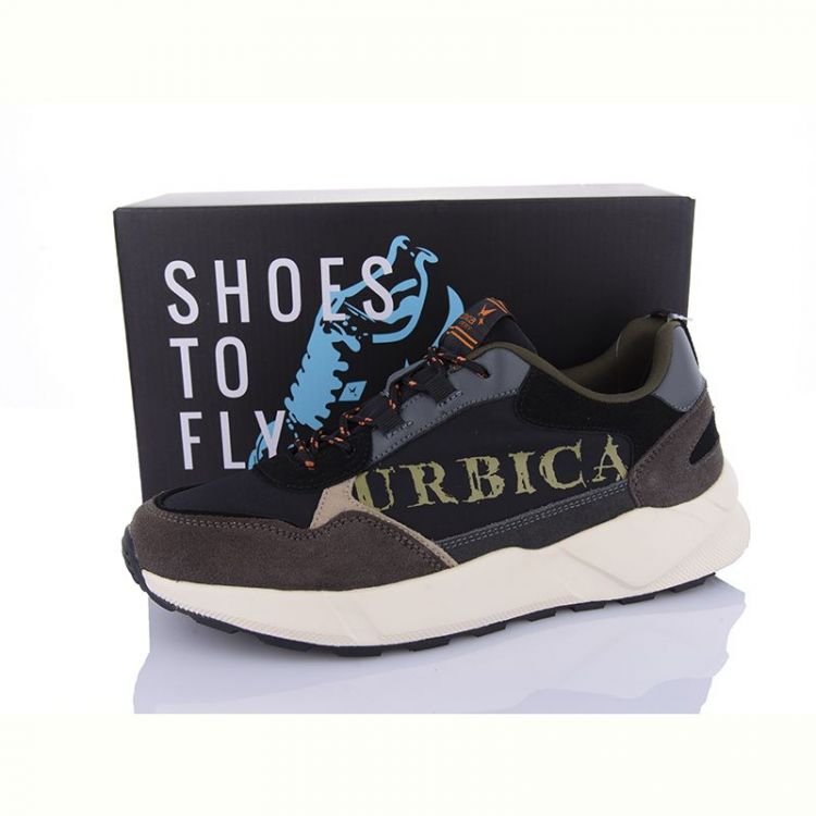Купить Кроссовки Urbica UMO24260 black-grey на obuv-plus.com.ua