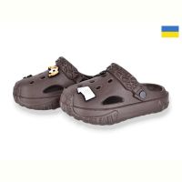 Купить Кроксы Verta 3001 коричневий на obuv-plus.com.ua