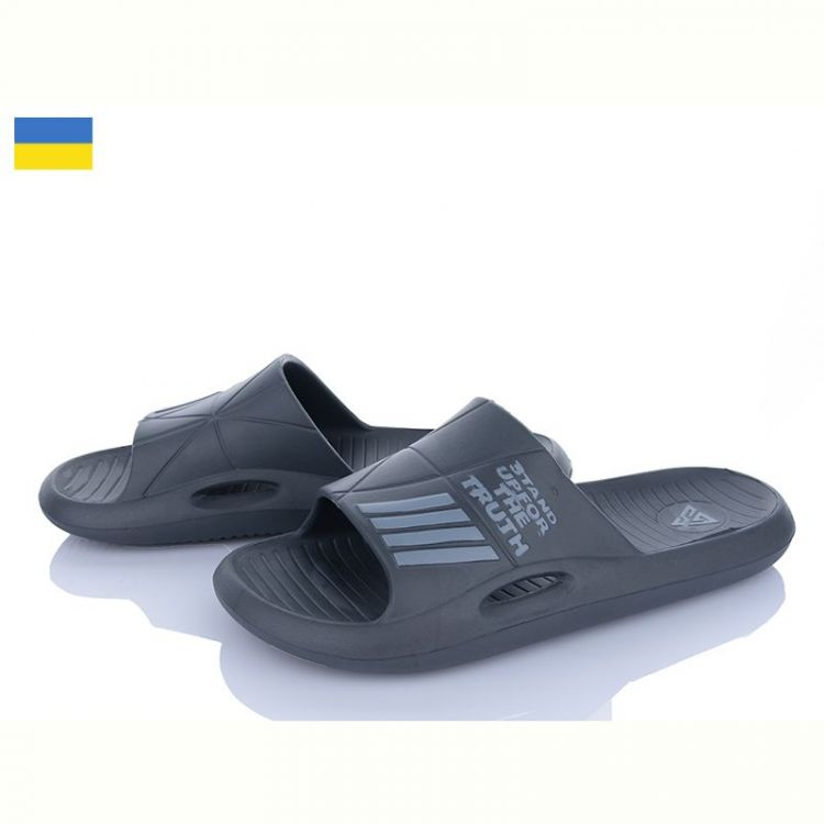 Купить Шлепанцы Gipanis L141 графіт на obuv-plus.com.ua