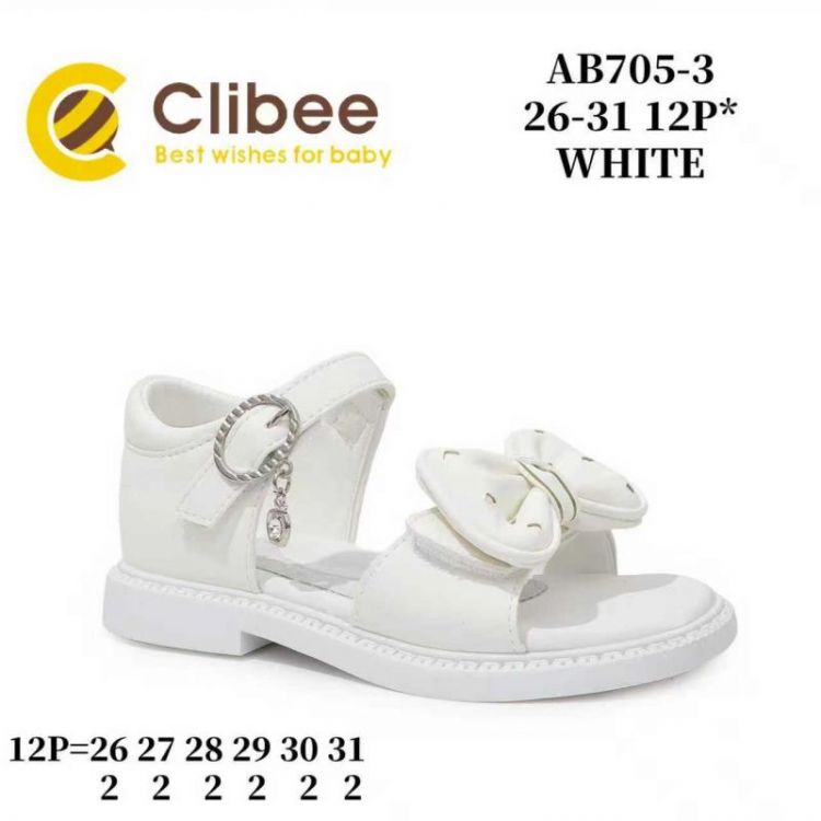 Купить Босоножки Clibee BM-AB705-3 white на obuv-plus.com.ua