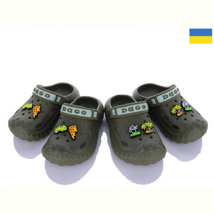 Купить Кроксы Golden Lion 333 хакі на obuv-plus.com.ua