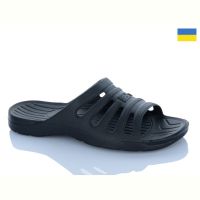 Купить Шлепанцы DeMur 6104 чорний на obuv-plus.com.ua