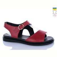 Купить Босоножки Sali 60 червоний чор-п. на obuv-plus.com.ua