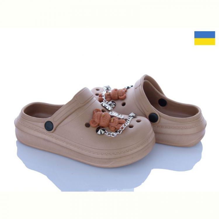Купить Кроксы Golden Lion 312-3 miy мокко на obuv-plus.com.ua