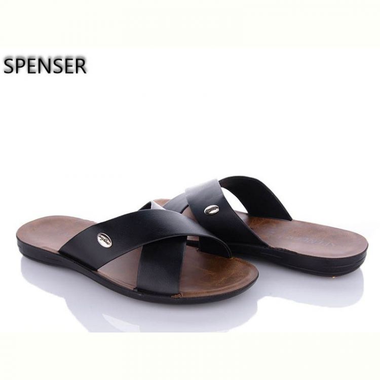 Купить Шлепанцы Spencer 3404 чорний на obuv-plus.com.ua