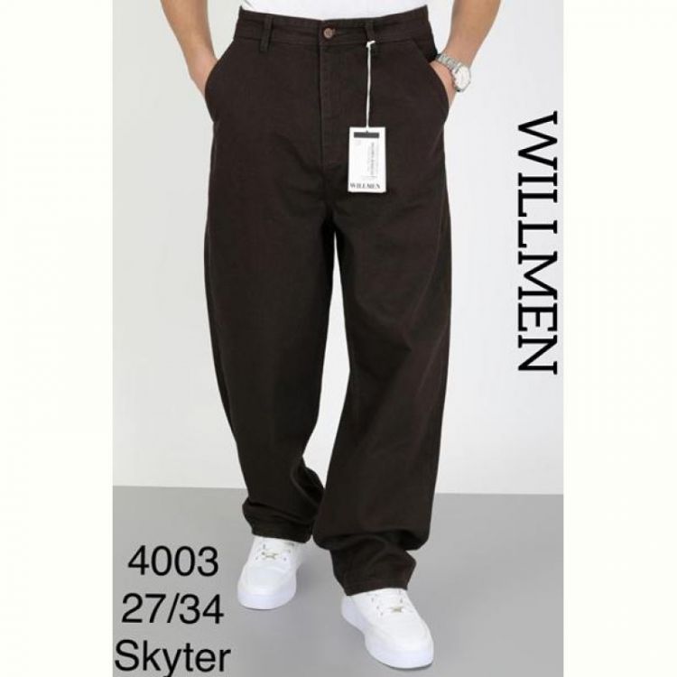 Купить Джинсы God Baron 4003 brown на obuv-plus.com.ua