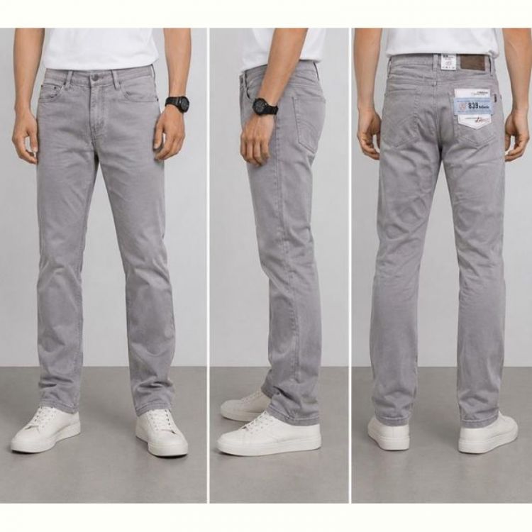 Купить Брюки God Baron X0026-3-19 l.grey на obuv-plus.com.ua