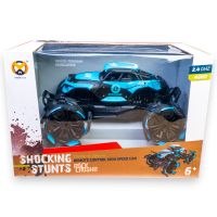 Купить Трюкова чотирьохпривідна машинка на радіокеруванні "Shocking Stunts Rock Crushr" 2 кольори g276059-36759 на obuv-plus.com.ua