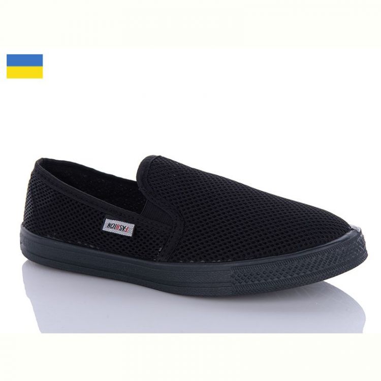 Купить Слипоны Inblu Сітка чорний на obuv-plus.com.ua