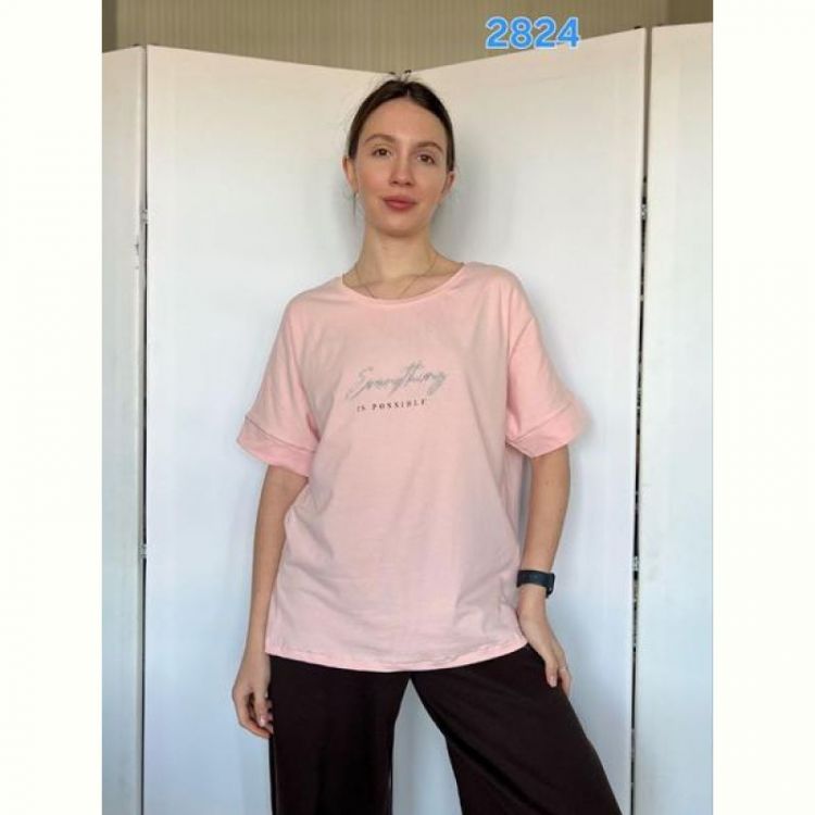 Купить Футболка FSN 2824 pink на obuv-plus.com.ua