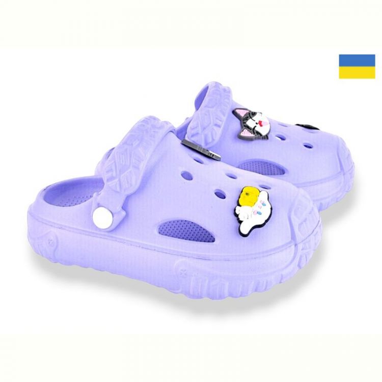 Купить Кроксы Verta 3001 бузковий на obuv-plus.com.ua