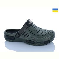 Купить Кроксы DeMur 6118 хакі на obuv-plus.com.ua