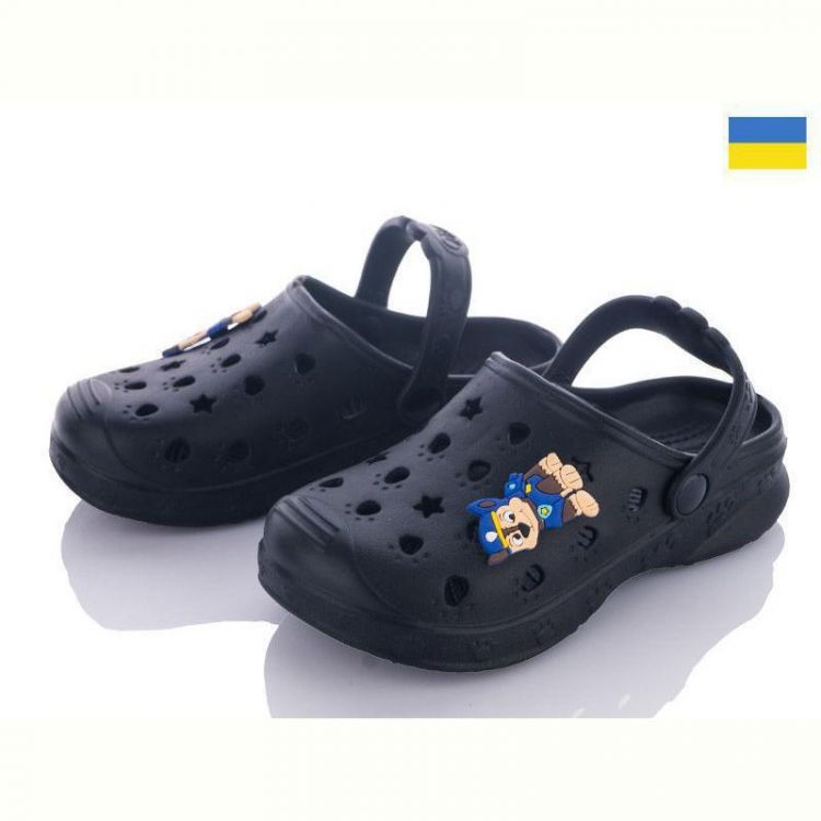 Купить Кроксы Golden Lion Крокс Д черный на obuv-plus.com.ua